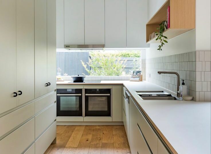 Intero Kitchens and Bathroom - kitchen Oven and walkway