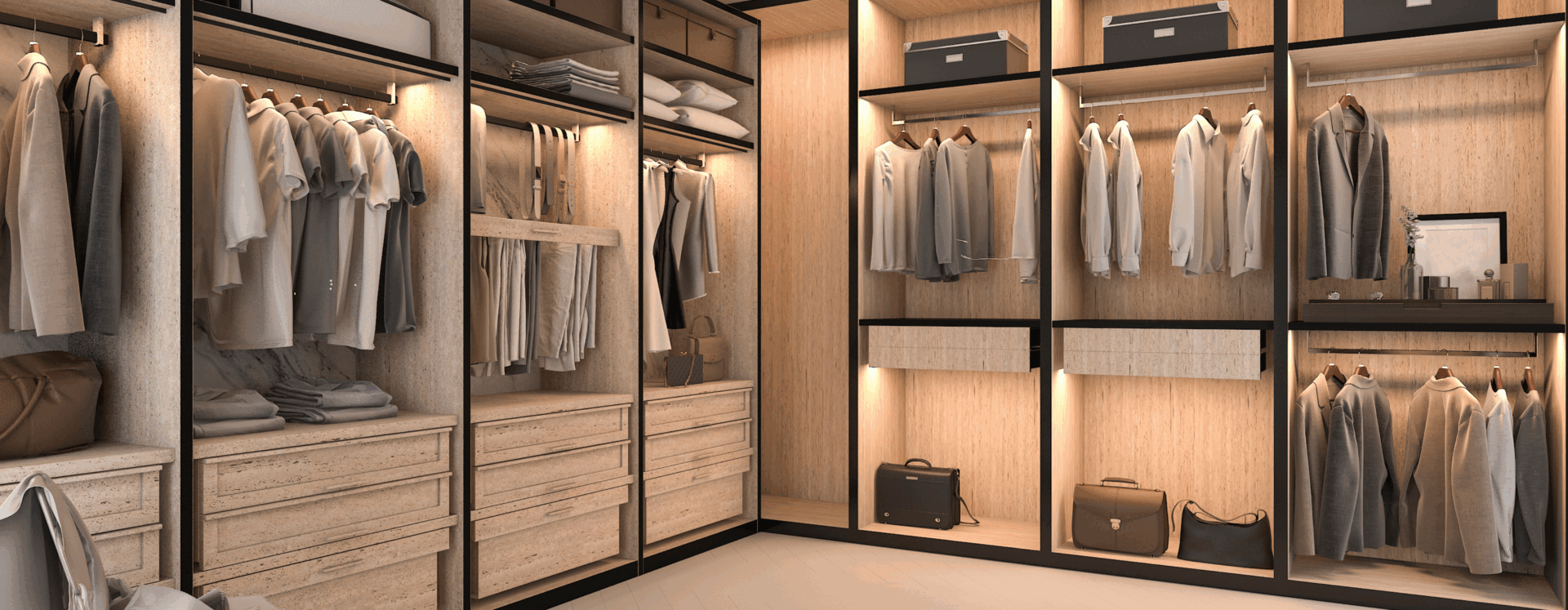 Wardrobe Fit-Outs – What You Should Include